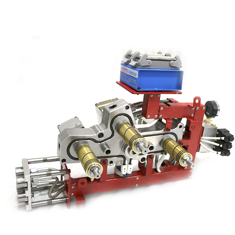 整体一出三针阀式系统